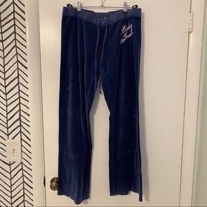 Juicy Couture “Lady Juicy” Velour Track Pants